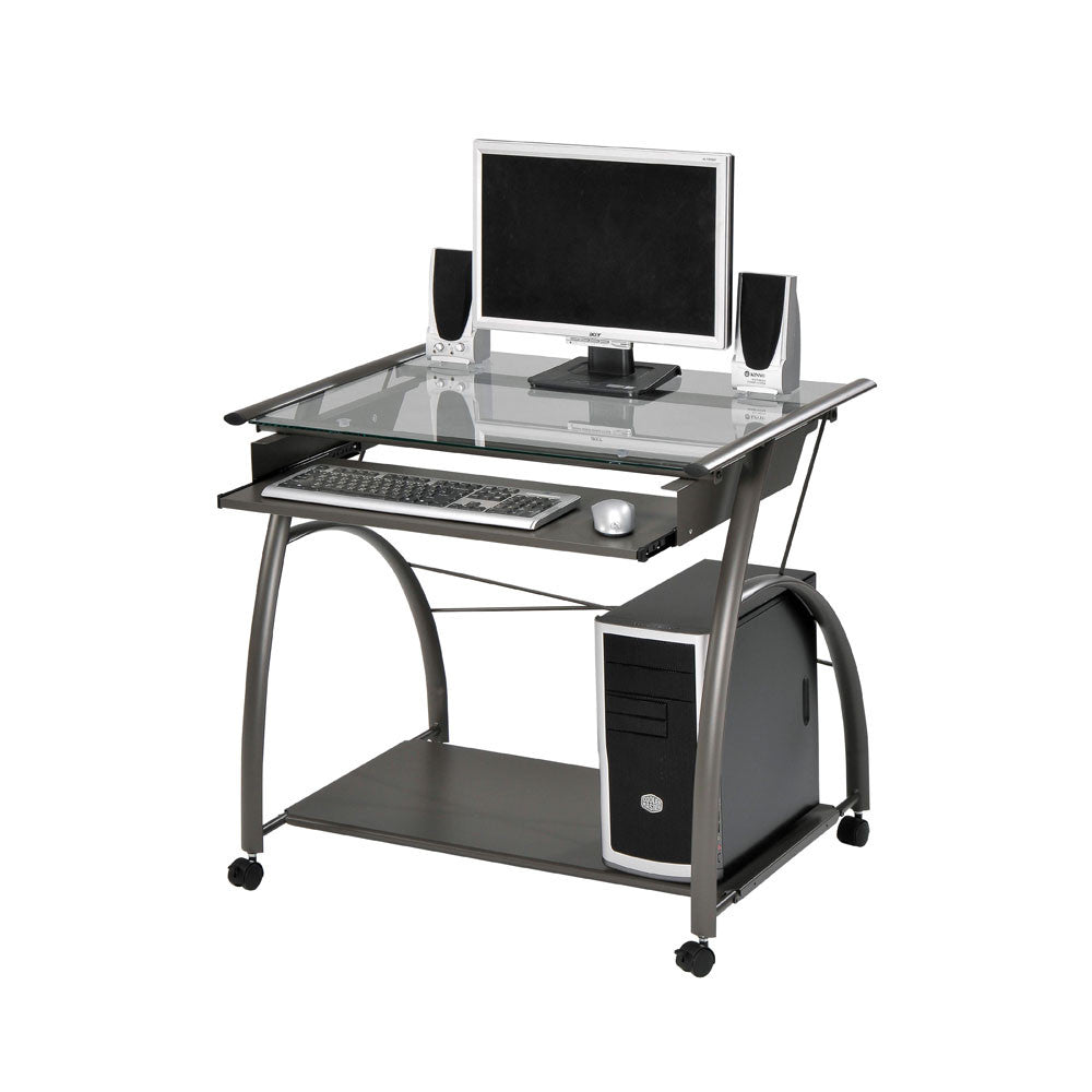 ACME 00118 Vincent Computer Desk, Pewter