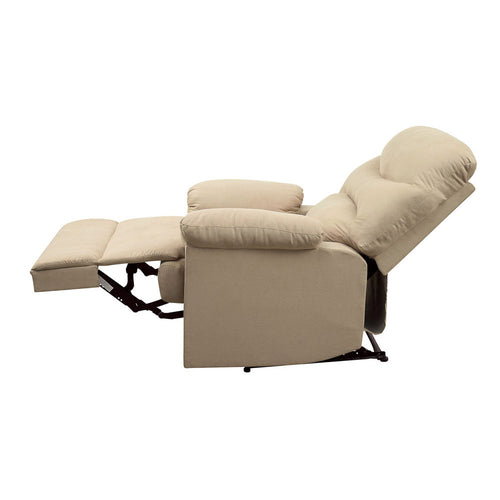 ACME 00626 Arcadia Recliner, Beige Microfiber