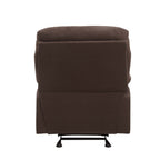 ACME 00635 Arcadia Glider Recliner, Chocolate Microfiber