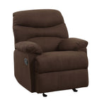 ACME 00632W Arcadia Chocolate MFB Recliner  1