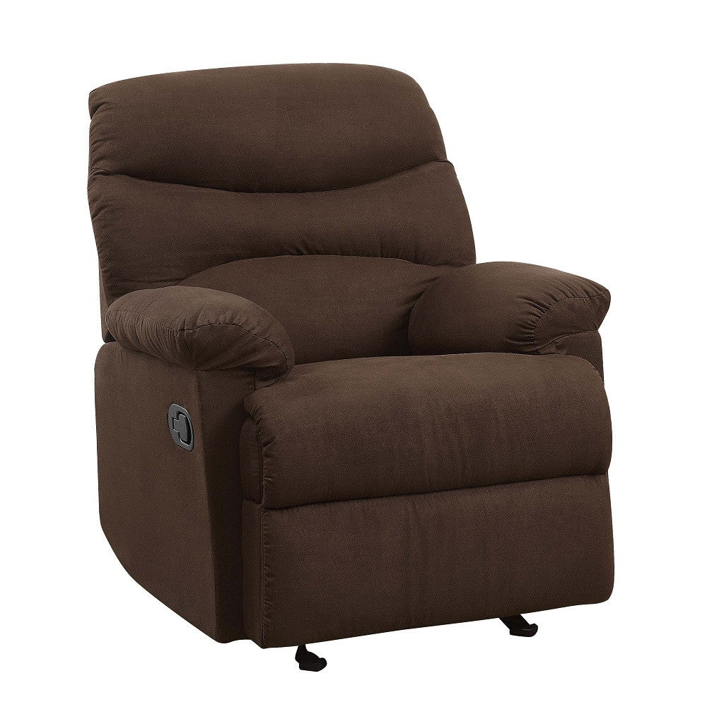 ACME 00632W Arcadia Chocolate MFB Recliner  1