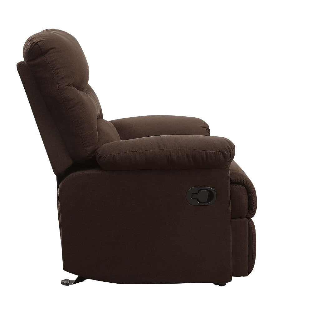 ACME 00632W Arcadia Chocolate MFB Recliner  3
