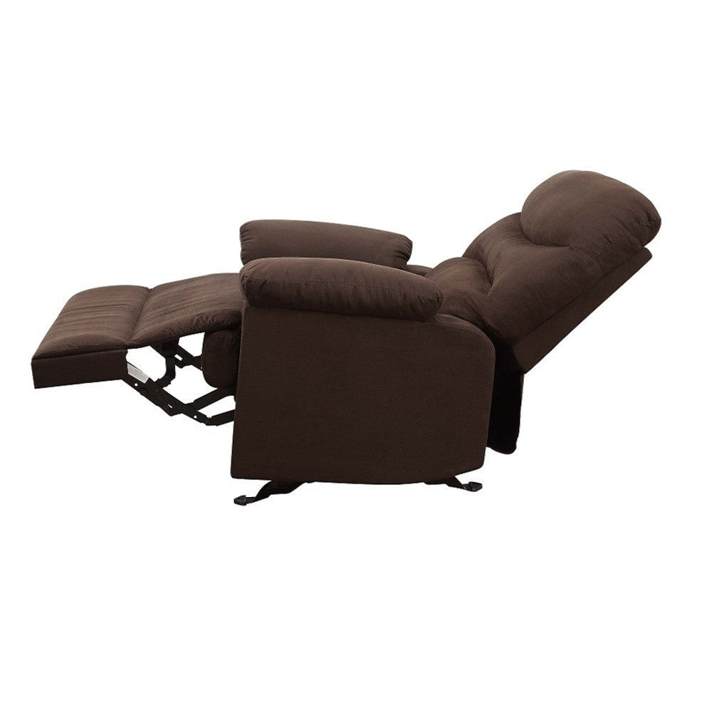 ACME 00632W Arcadia Chocolate MFB Recliner  7