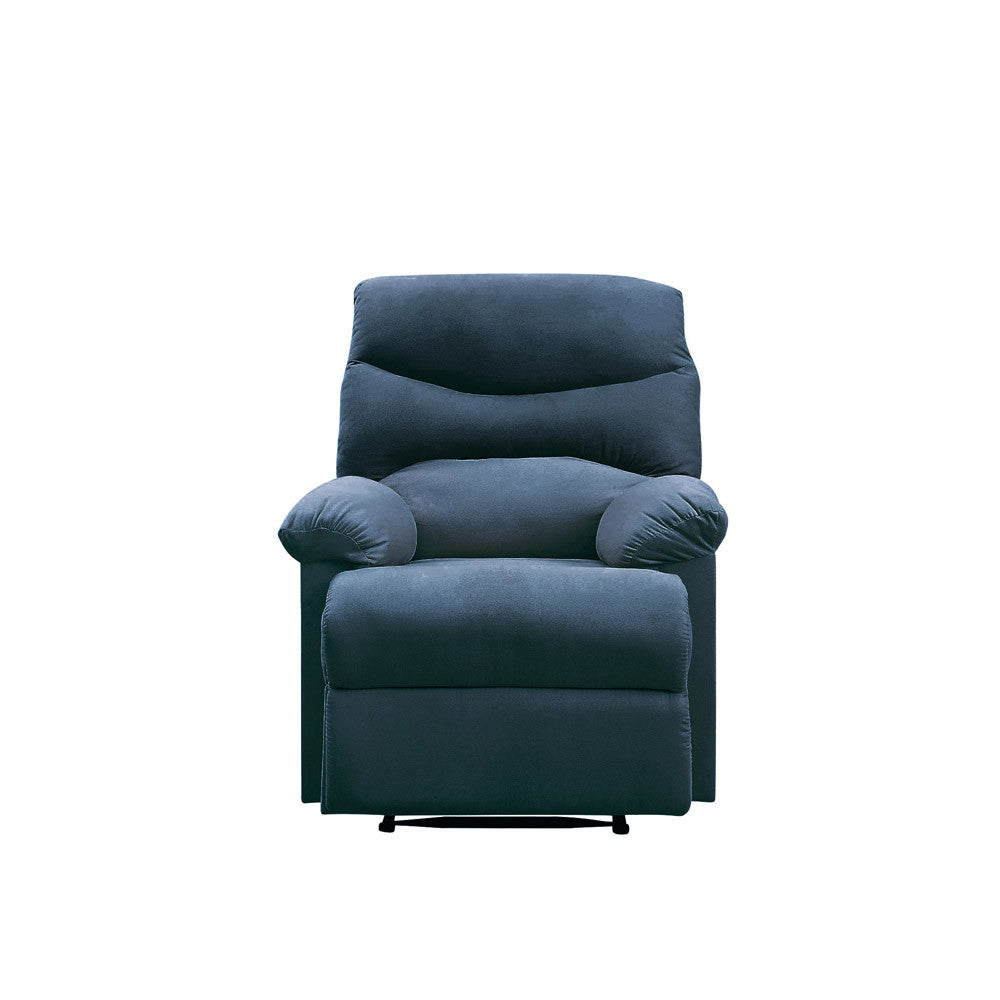 ACME 00700 Arcadia Recliner, Blue Fabric