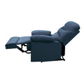 ACME 00700 Arcadia Recliner, Blue Fabric