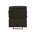 ACME 00701 Arcadia Recliner, Black Fabric