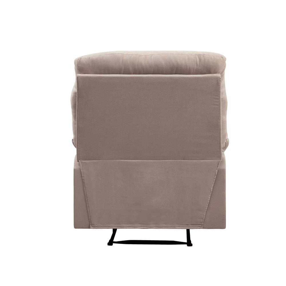 ACME 00702 Arcadia Recliner, Beige Fabric