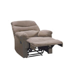 ACME 00703 Arcadia Recliner, Light Brown Fabric