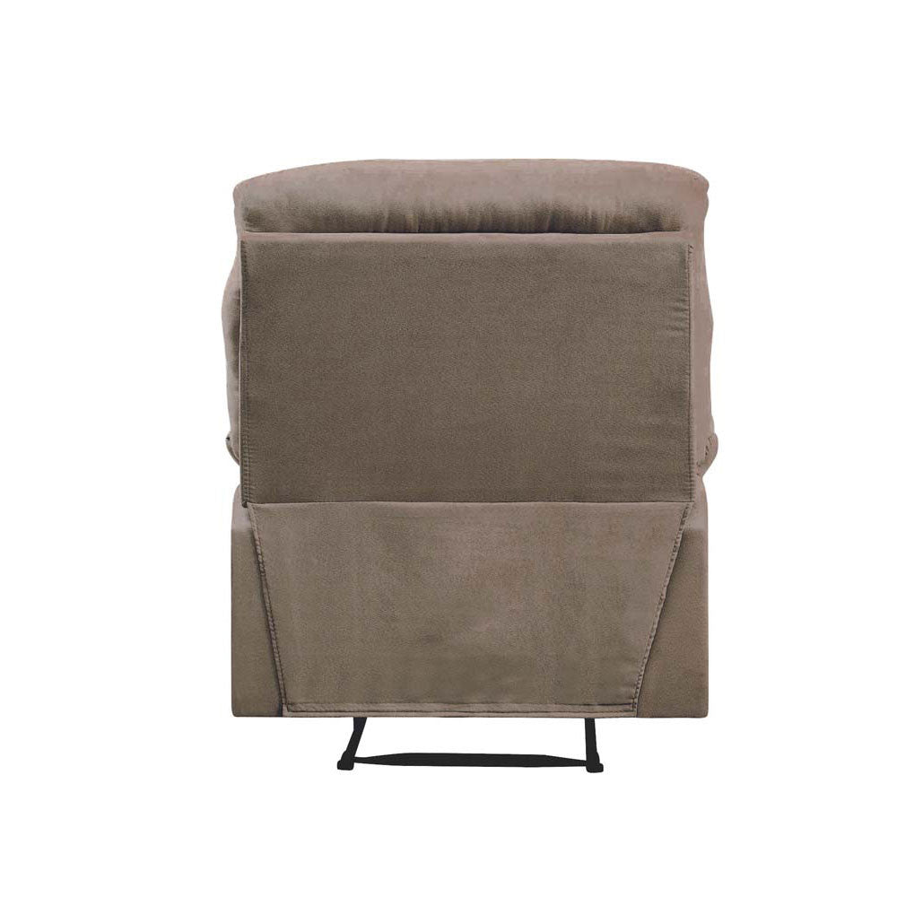ACME 00703 Arcadia Recliner, Light Brown Fabric