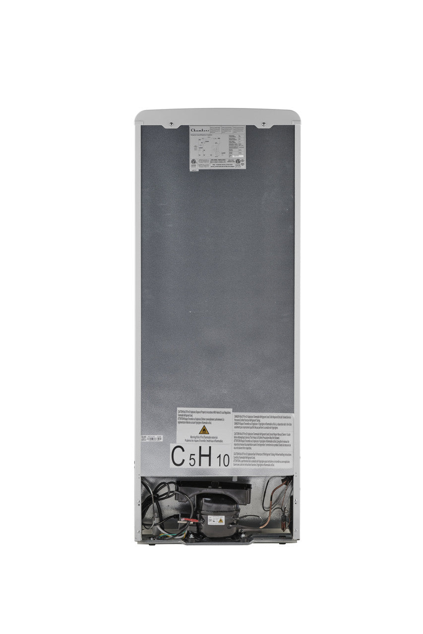 7 cu. ft. Retro refrigerator with bottom freezer