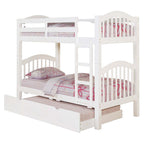 ACME 02354 Heartland Twin Bunk Bed, White (1Set/2Ctn)