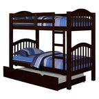 ACME 02554 Heartland Twin Bunk Bed, Espresso (1Set/2Ctn)