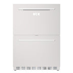 HCK 5.12 Cubic Ft. Indoor/Outdoor Stainless Steel Dual Drawer Refridgerator