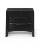 ACME 04163 Ireland Nightstand, Black