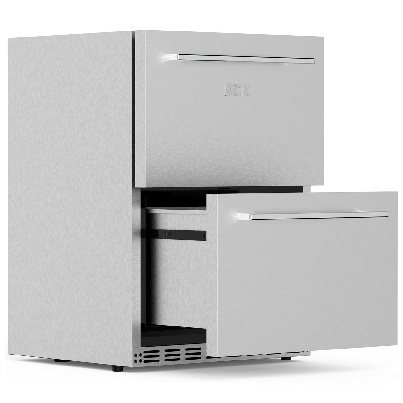 HCK 5.12 Cubic Ft. Indoor/Outdoor Stainless Steel Dual Drawer Refridgerator