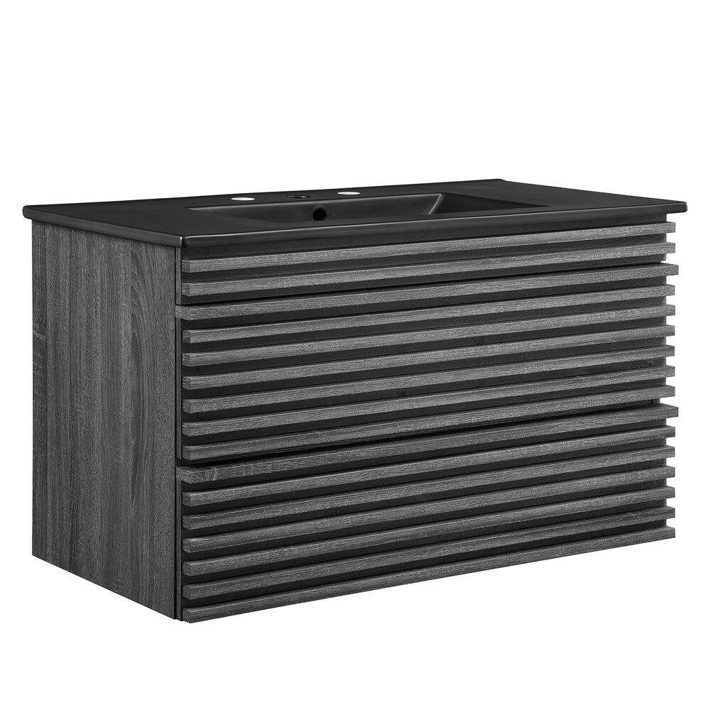 Modway EEI-5395 Render 36" Wall-Mount Bathroom Vanity