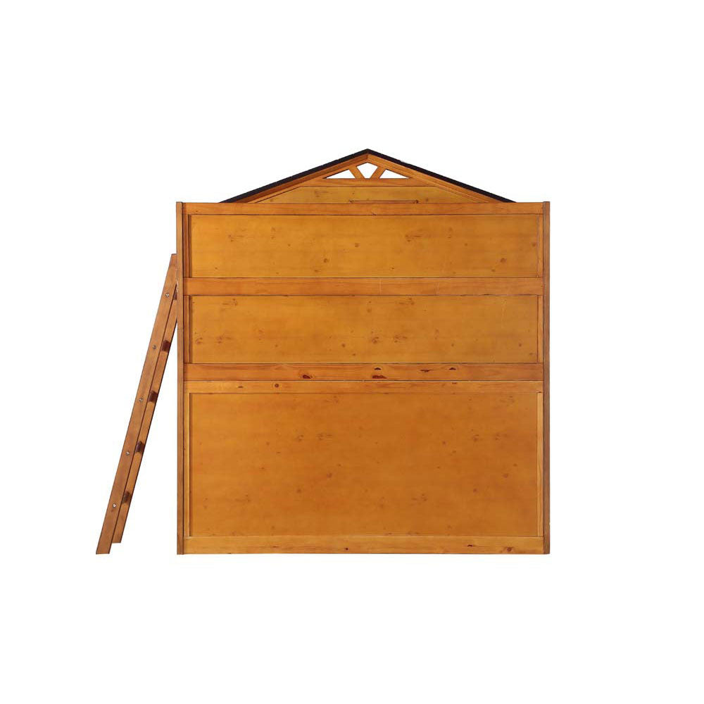 ACME 10160 Tree House Loft Bed, Rustic Oak (1Set/2Ctn)  3