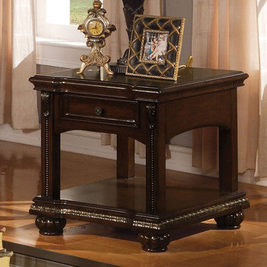 ACME 10323 Anondale End Table, Cherry