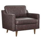 Modway EEI-5555 Impart Genuine Leather Armchair
