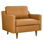 Modway EEI-5555 Impart Genuine Leather Armchair