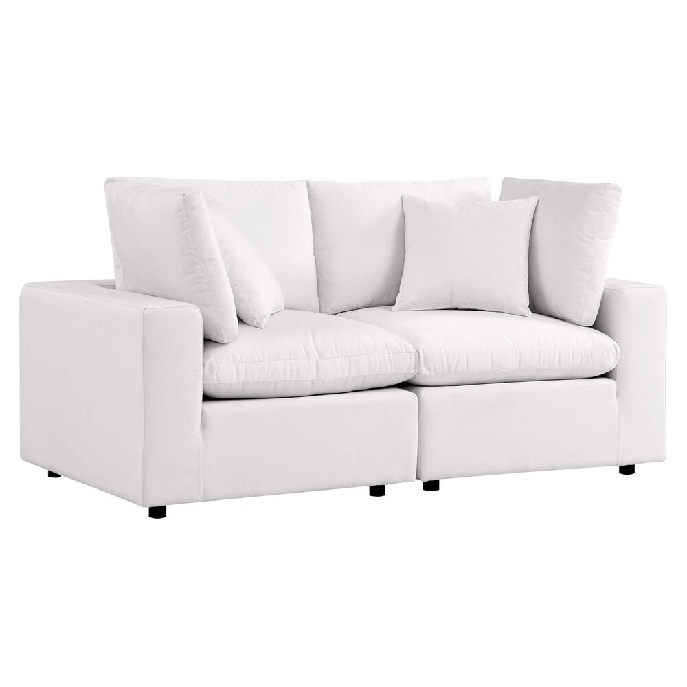 Modway EEI-5576 Commix Overstuffed Outdoor Patio Loveseat