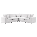 Modway EEI-5589 Commix 5-Piece Outdoor Patio Sectional Sofa