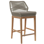 Modway EEI-5746 Wellspring Outdoor Patio Teak Wood Bar Stool