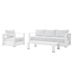 Modway EEI-5748 Tahoe 3-Piece Outdoor Patio Powder-Coated Aluminum Set