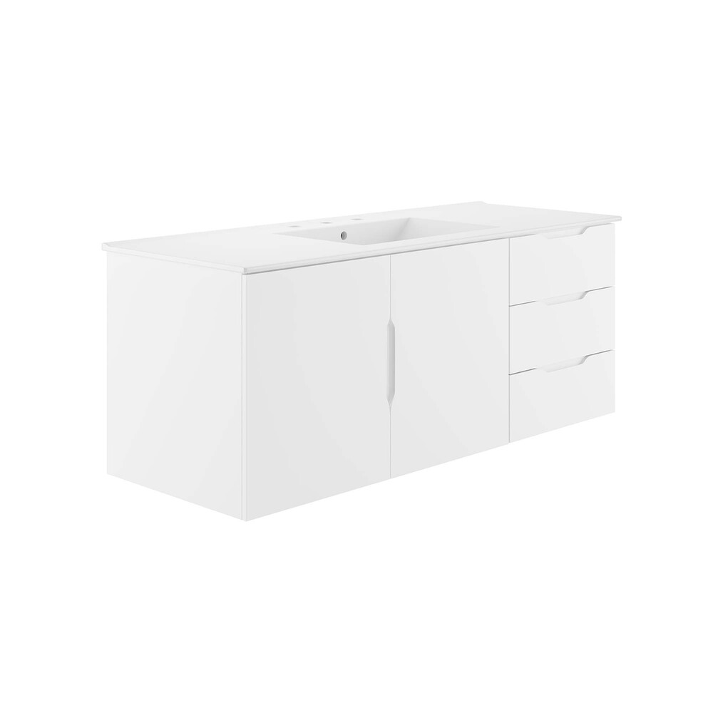 Modway EEI-5784 Vitality 48" Single Sink Bathroom Vanity