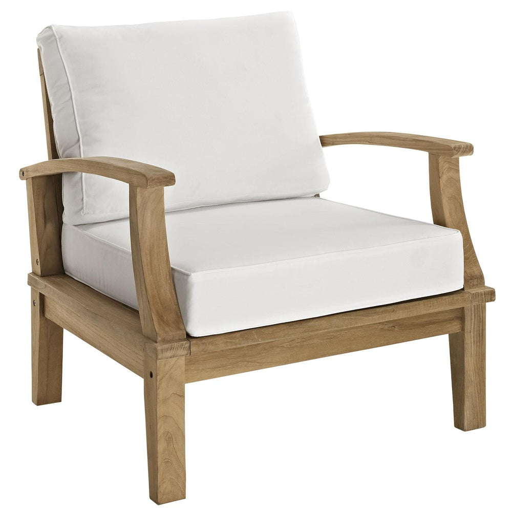 Modway EEI-1143 Marina Outdoor Patio Teak Armchair