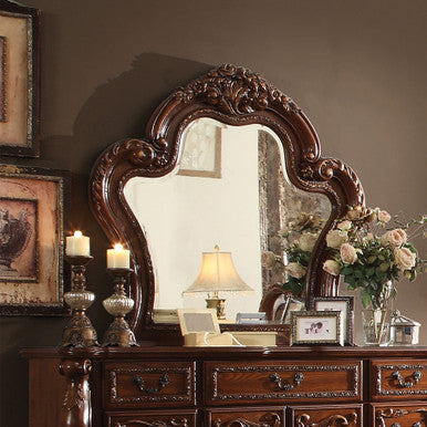 ACME 12144 Dresden Mirror, Cherry Oak
