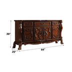 ACME 12145 Dresden Dresser/Server, Cherry Oak