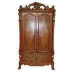 ACME 12147 Dresden TV Armoire, Cherry Oak (1Set/2Ctn)