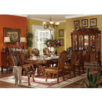 ACME 12154 Dresden Arm Chair (Set-2), PU & Cherry Oak