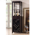 ACME 12244 Casey Wine Cabinet, Wenge