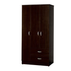ACME 12248 Olean Wardrobe, Espresso (1Set/2Ctn)