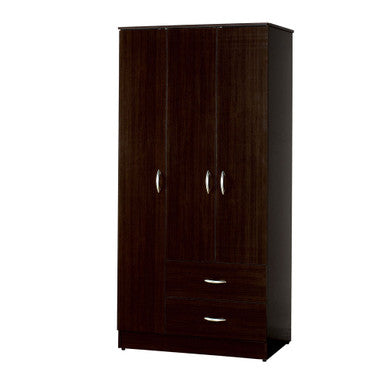 ACME 12248 Olean Wardrobe, Espresso (1Set/2Ctn)