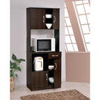 ACME 12258 Quintus Kitchen Cabinet, Espresso (1Set/2Ctn)