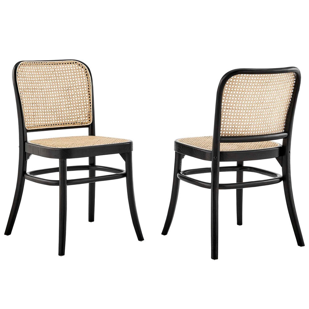 Modway EEI-6078 Winona Wood Dining Side Chair Set of 2