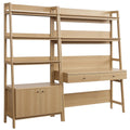 Modway EEI-6112 Bixby 2-Piece Wood Office Desk and Bookshelf