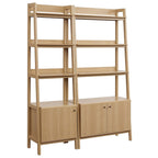 Modway EEI-6113 Bixby Wood Bookshelves Set of 2