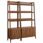 Modway EEI-6113 Bixby Wood Bookshelves Set of 2