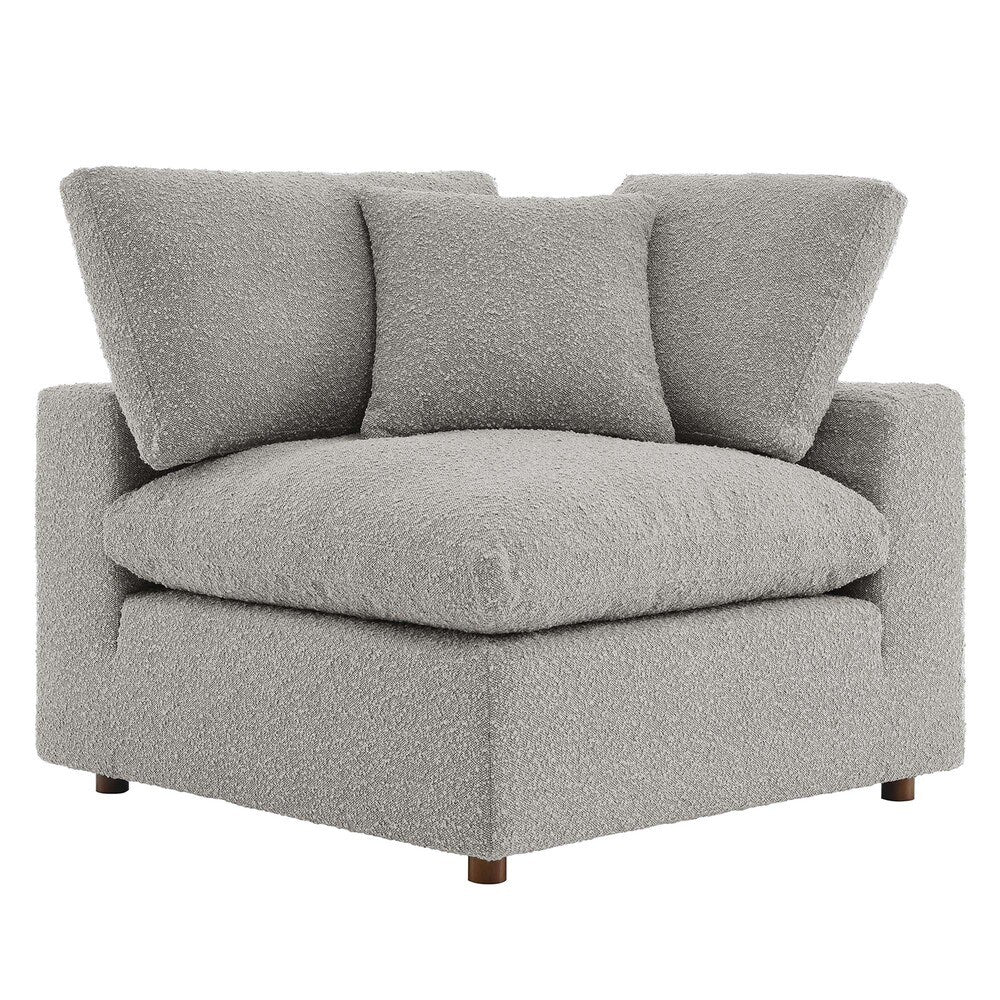 Modway EEI-6259 Commix Down Filled Overstuffed Boucle Fabric Corner Chair
