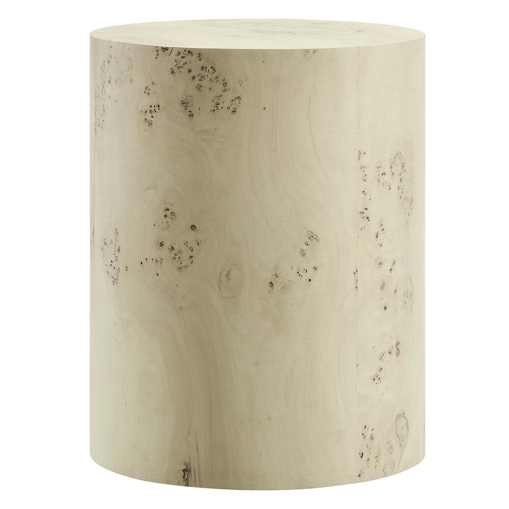 Modway EEI-6271 Cosmos 16" Round Burl Wood Side Table