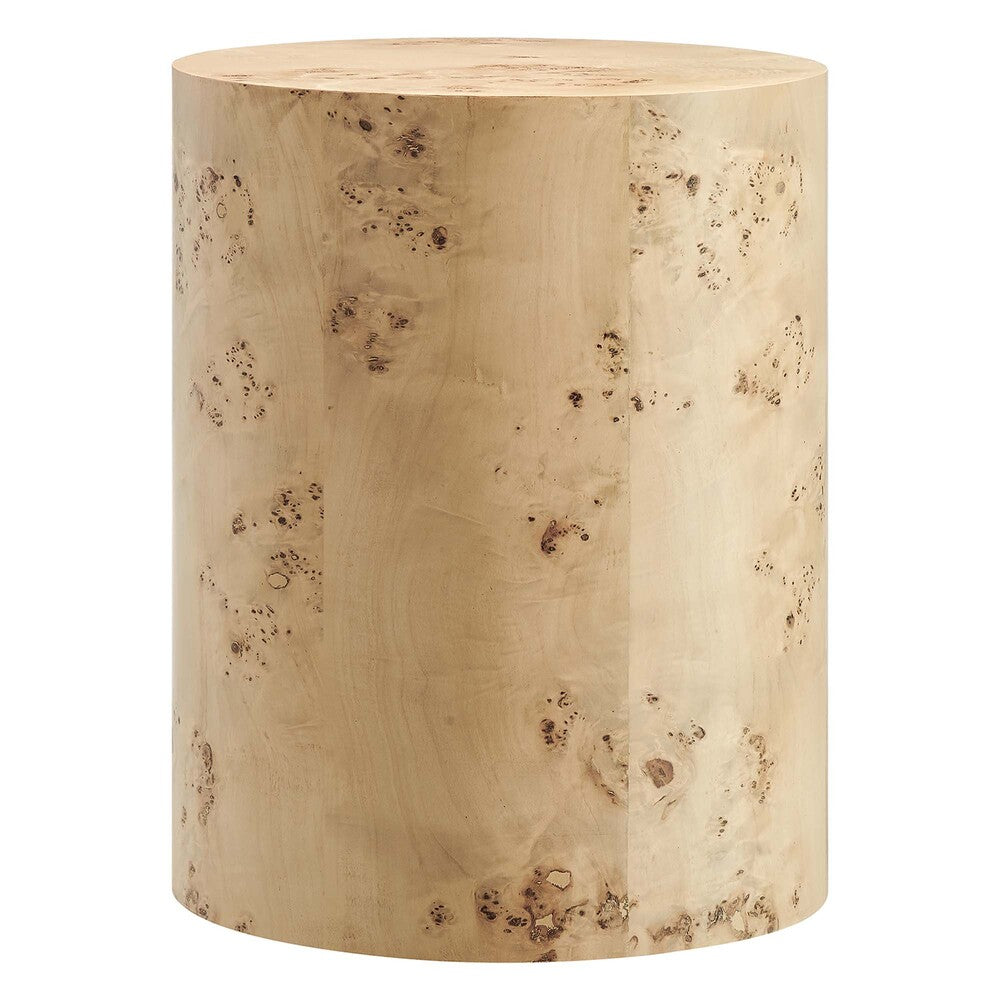 Modway EEI-6271 Cosmos 16" Round Burl Wood Side Table