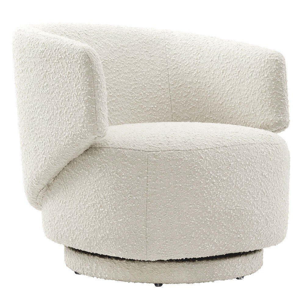 Modway EEI-6357 Celestia Boucle Fabric Swivel Chair