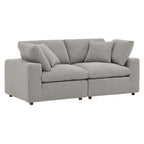 Modway EEI-6361 Commix Down Filled Overstuffed Boucle Fabric Loveseat