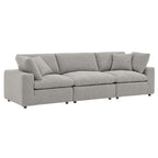Modway EEI-6362 Commix Down Filled Overstuffed Boucle Fabric 3-Seater Sofa