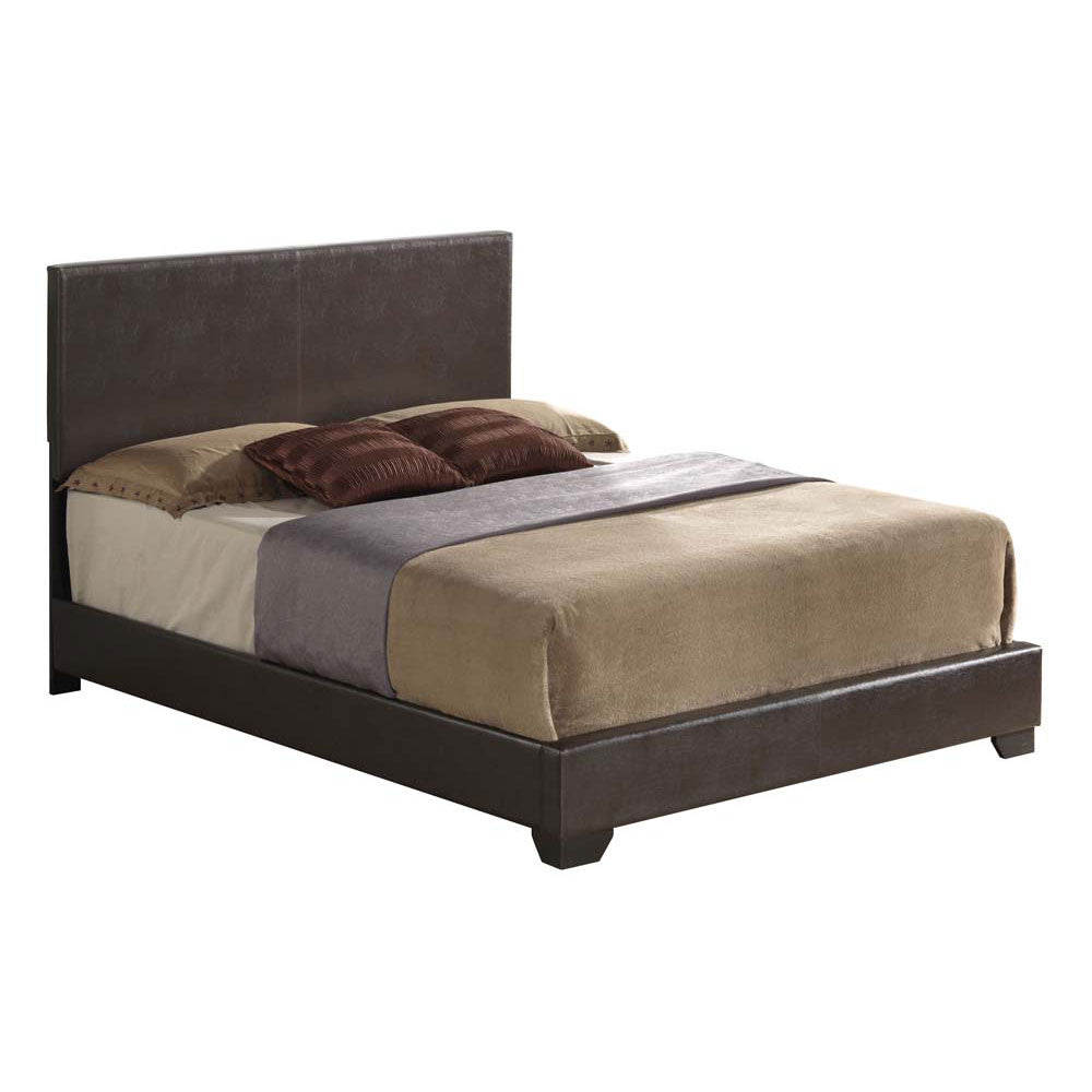 ACME 14370Q Ireland III Queen Bed (Panel), Brown PU (1Set/2Ctn)