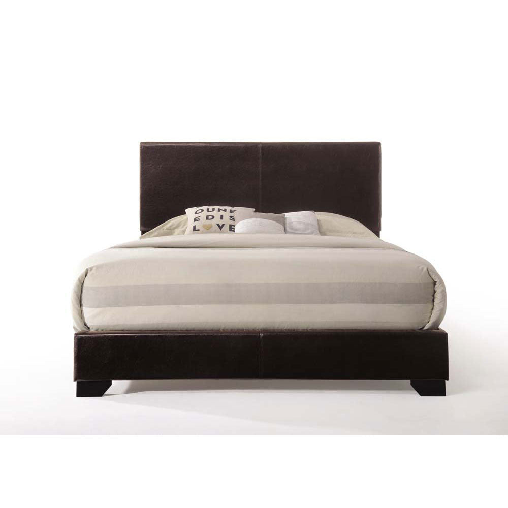 ACME 14370Q Ireland III Queen Bed (Panel), Brown PU (1Set/2Ctn)